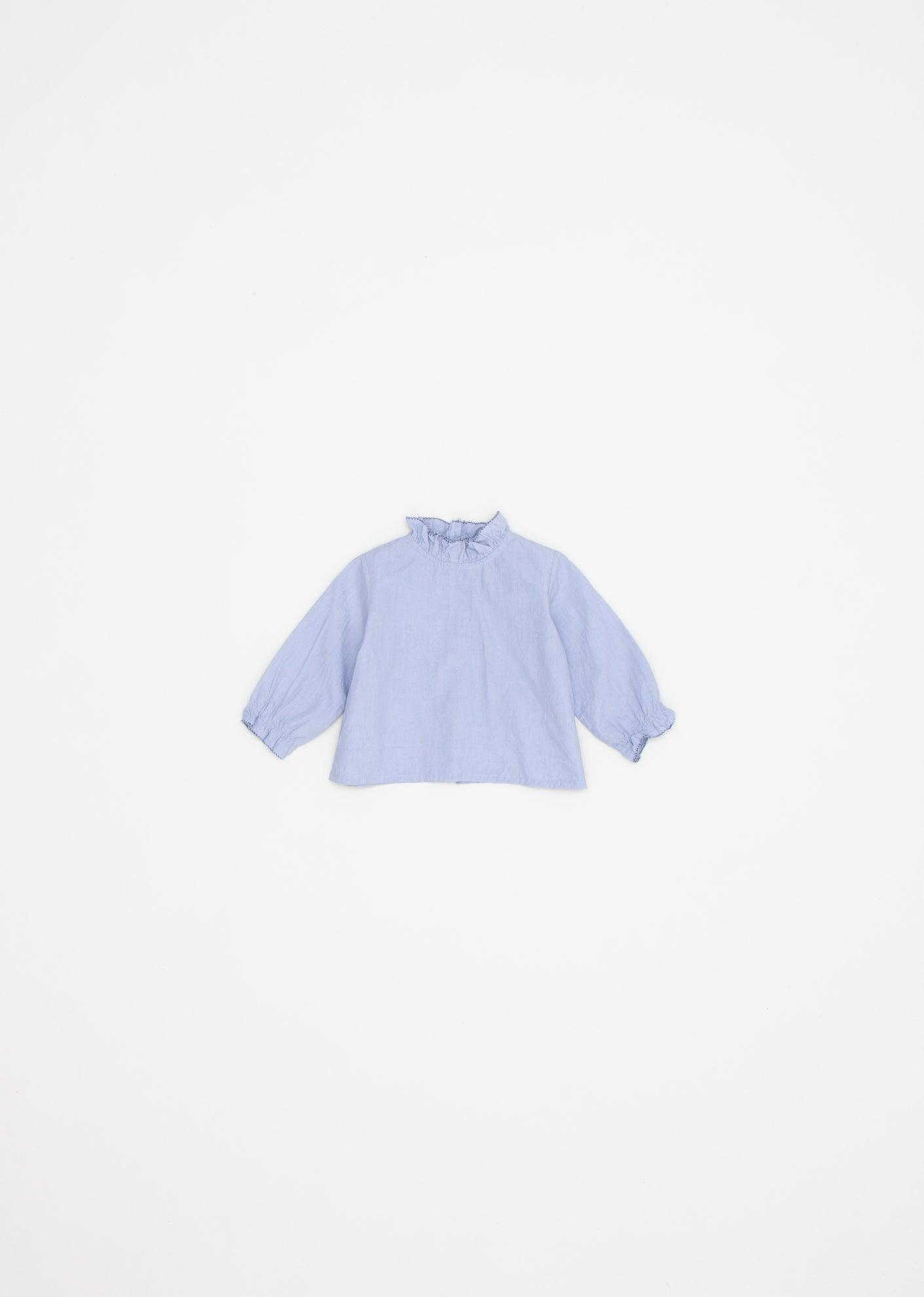 [40%OFF] AMICA BABY BLOUSE-SLATE BLUE