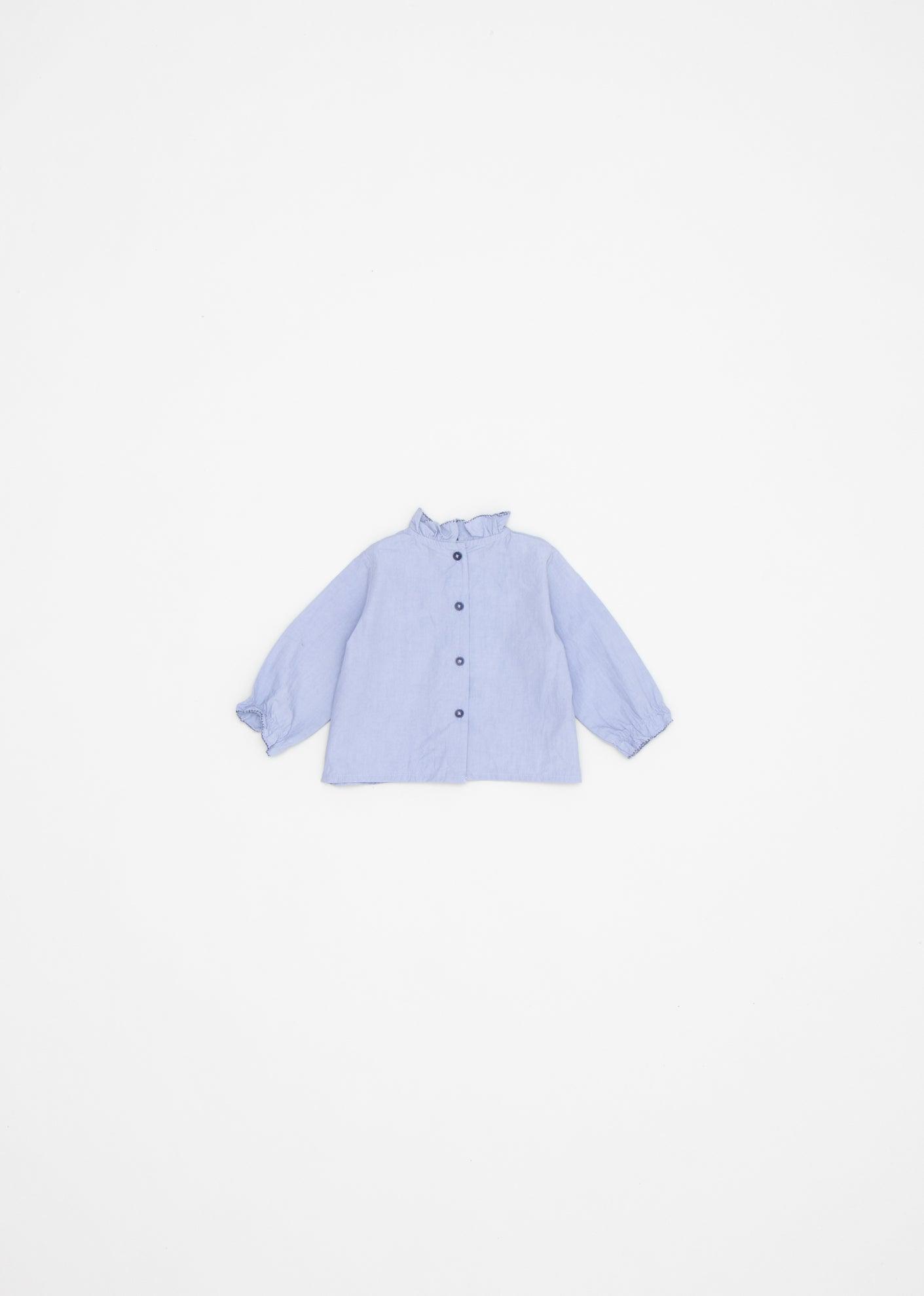 [40%OFF] AMICA BABY BLOUSE-SLATE BLUE