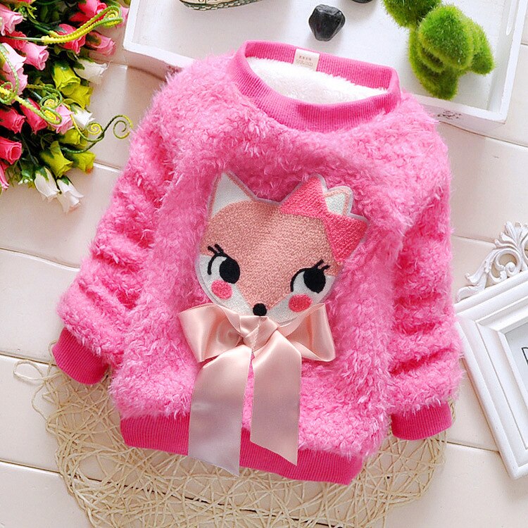 Adorable Fuzzy Youth Sweaters