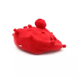 Angora Red Beret