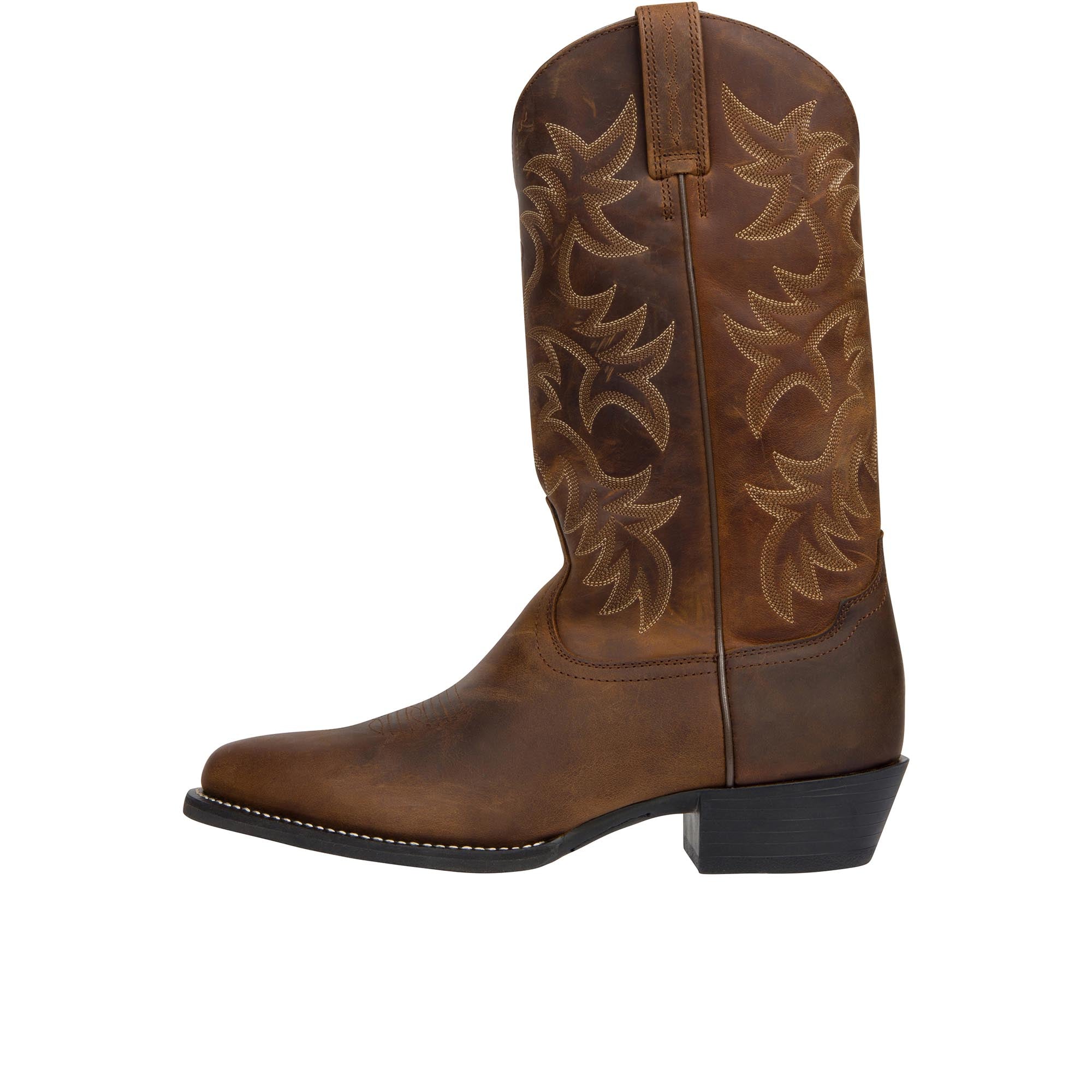 Ariat Heritage Western R Toe Distressed Brown