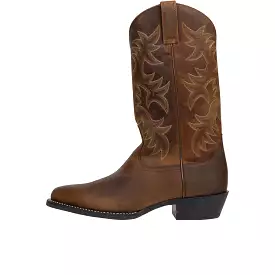 Ariat Heritage Western R Toe Distressed Brown