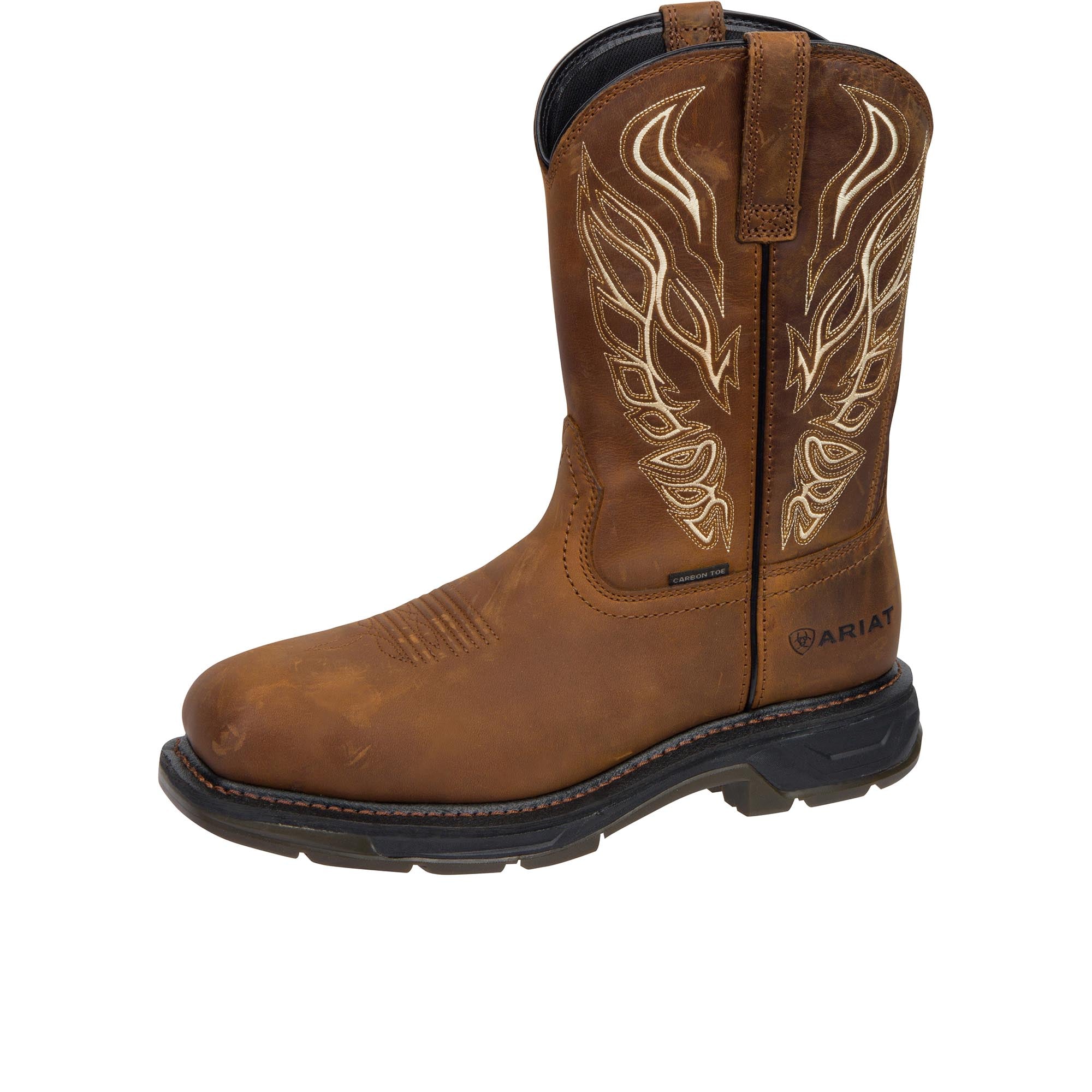 Ariat Workhog XT Phoenix Carbon Toe Distressed Brown