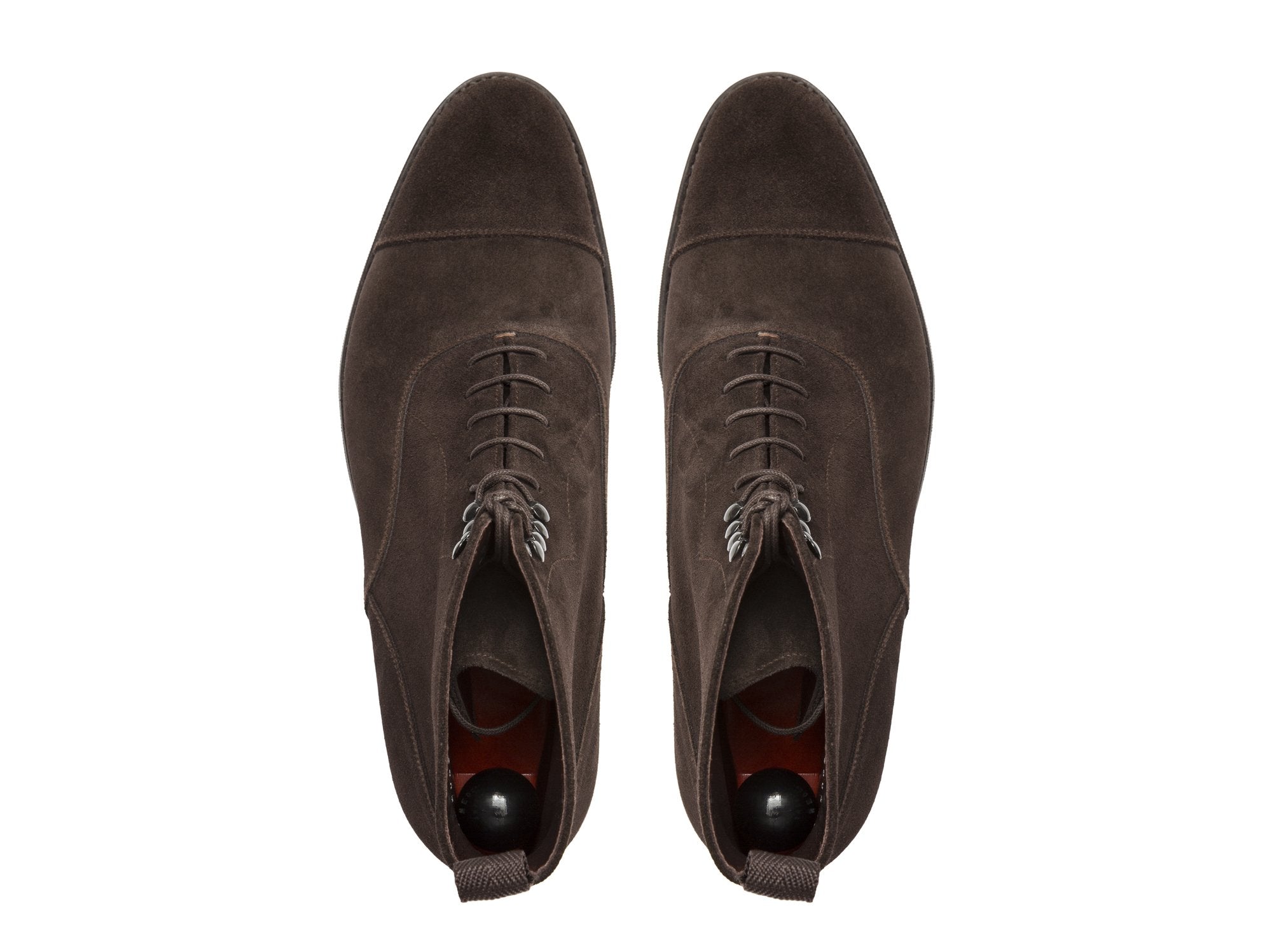 Ashworth - MTO - Dark Brown Suede - TMG Last - City Rubber Sole