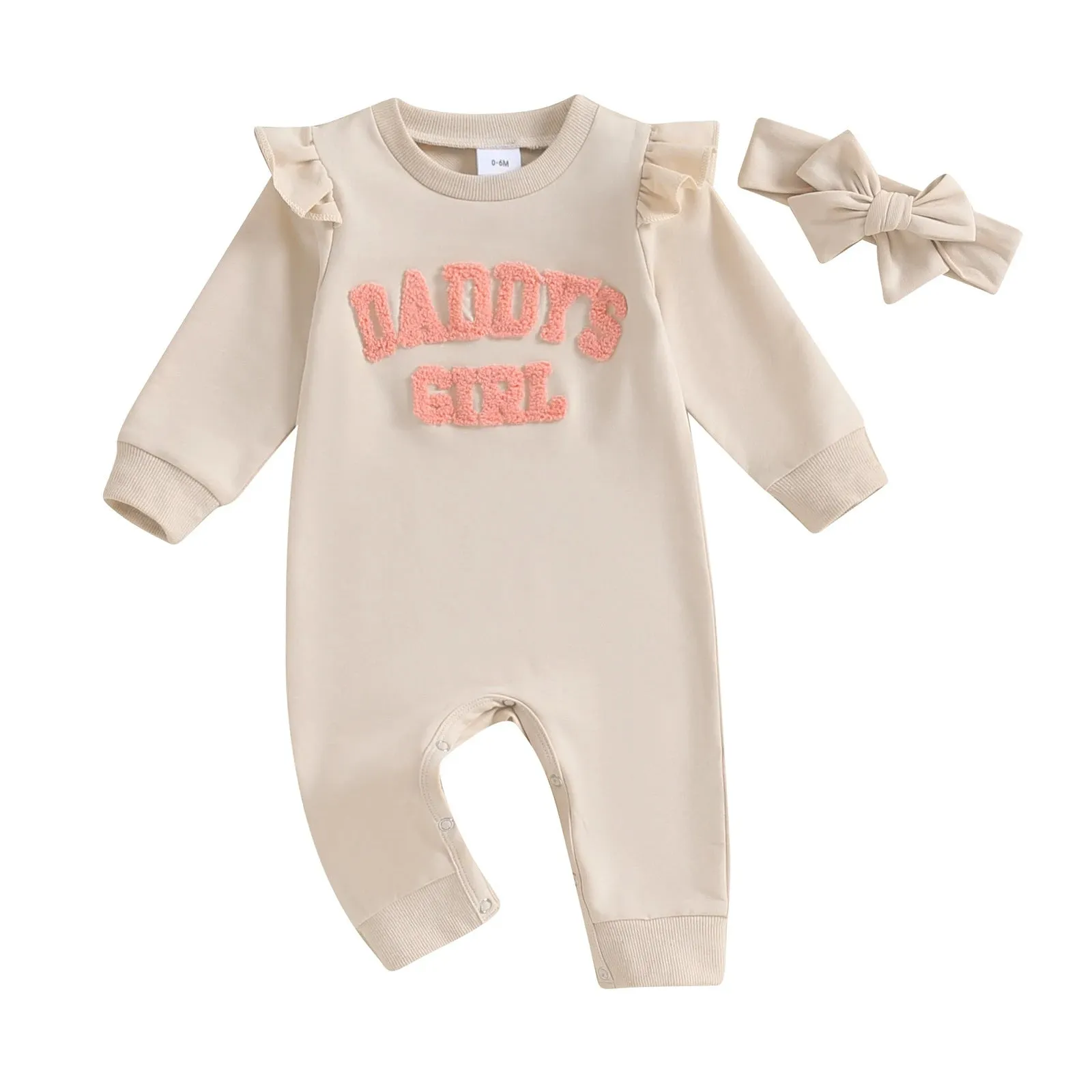 Baby Girls Letters Jumpsuits Wholesale 231130257