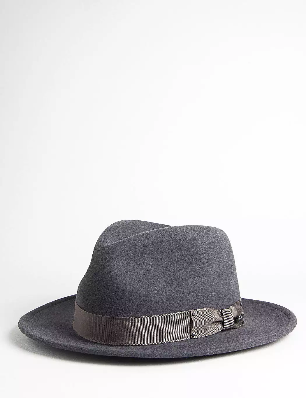 Bailey Curtis Widebrim Fedora Hat - Grey