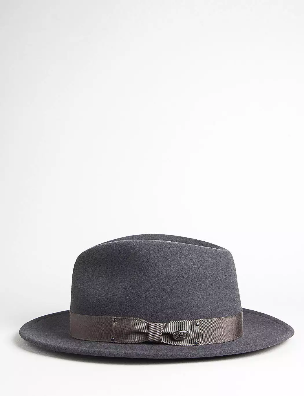 Bailey Curtis Widebrim Fedora Hat - Grey