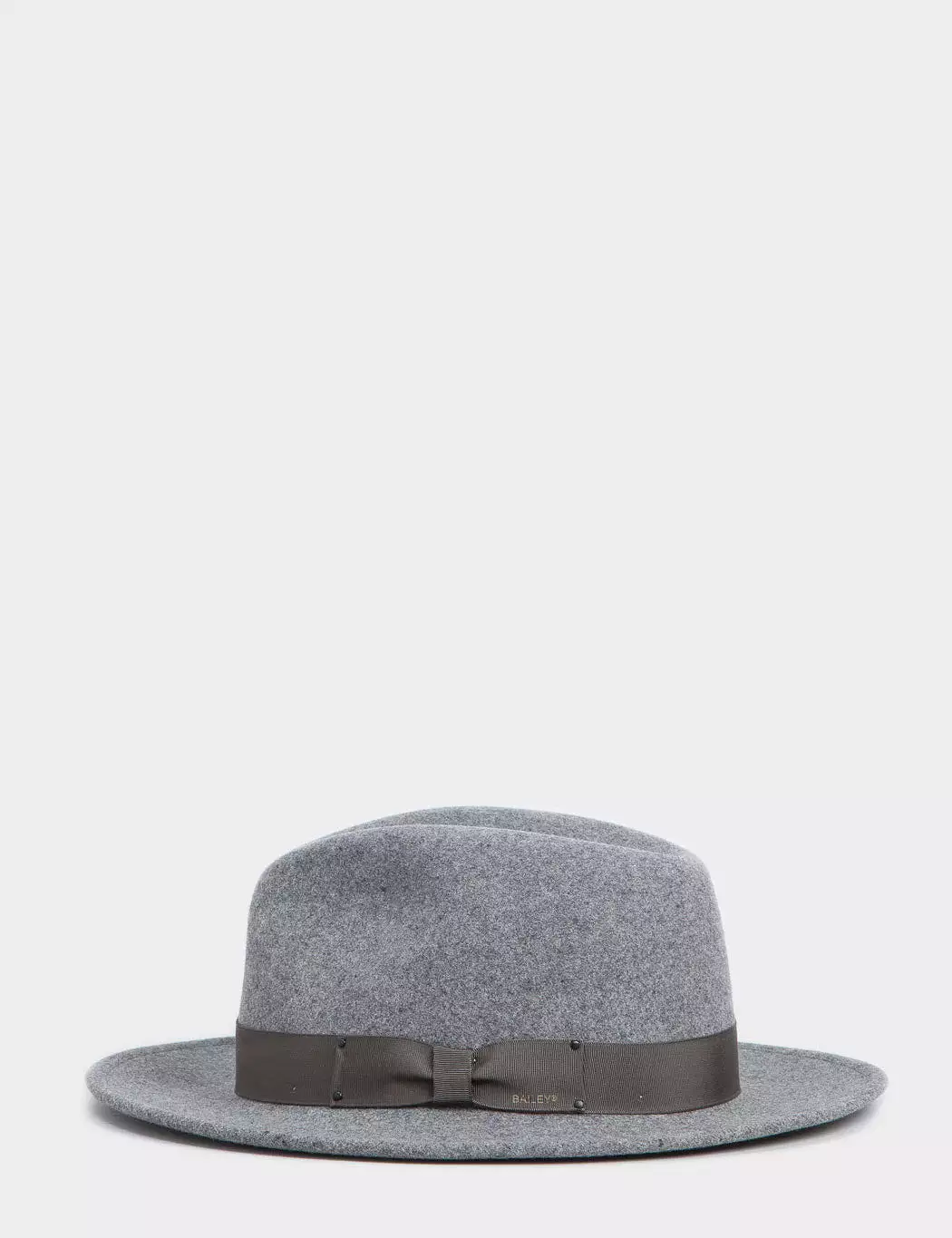 Bailey Curtis Widebrim Fedora Hat - Oxford Grey Mix