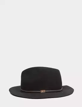 Bailey Jackman Unstructured Fedora Hat - Black