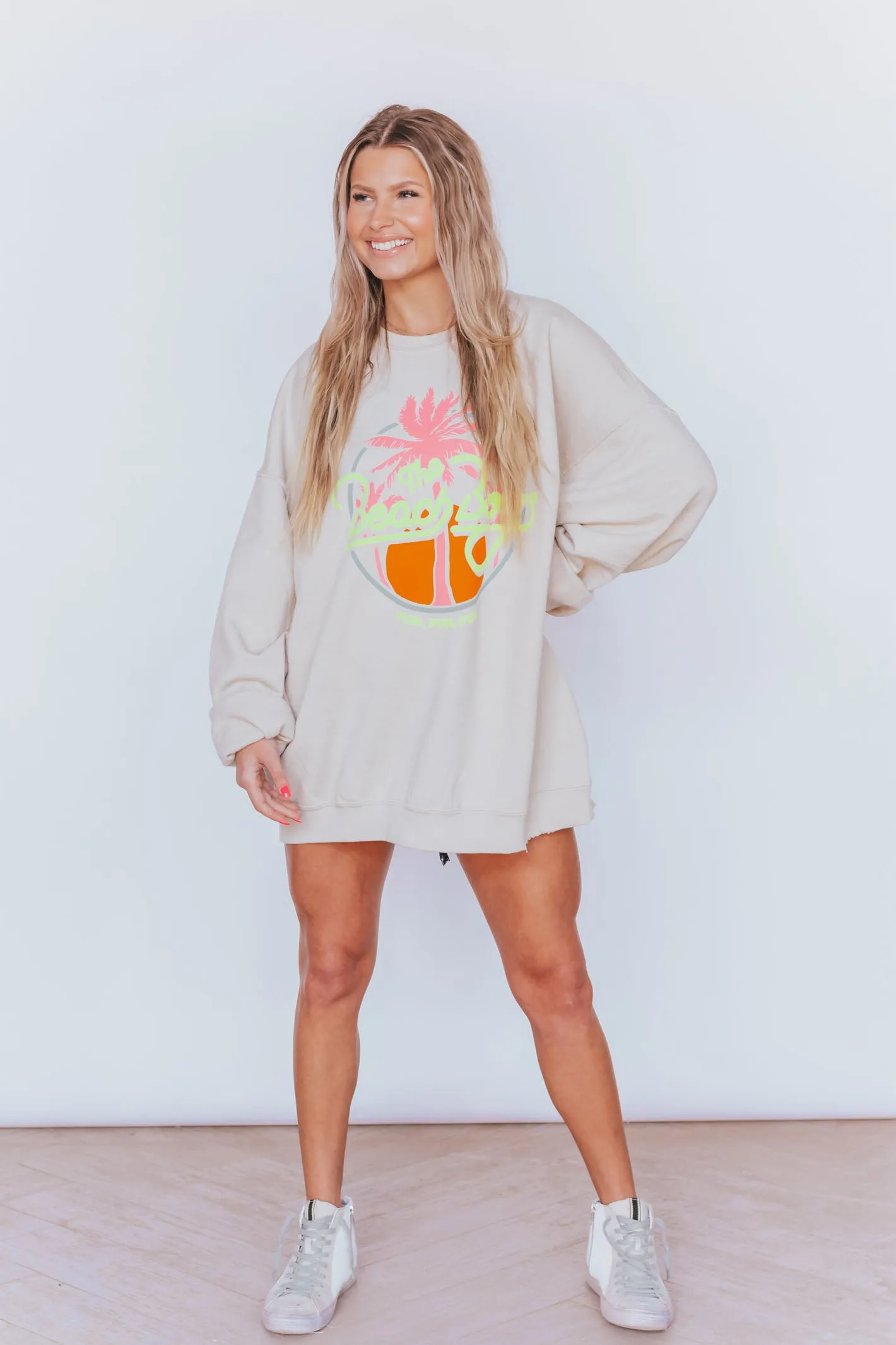 Beach Boys Fun Graphic Sweatshirt