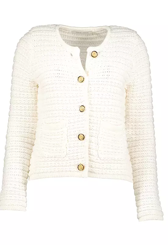 Bishop & Young - Bristol Cardigan Sweater Ivory