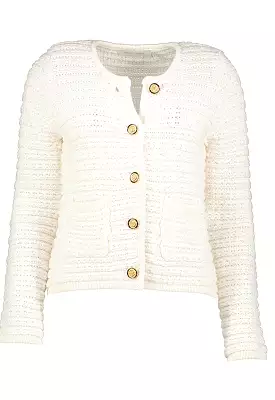 Bishop & Young - Bristol Cardigan Sweater Ivory