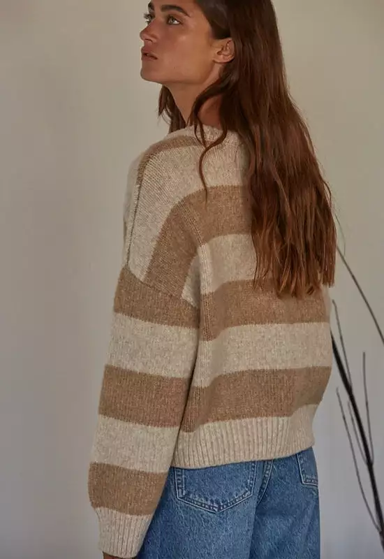 Brienne Pullover - Natural Taupe