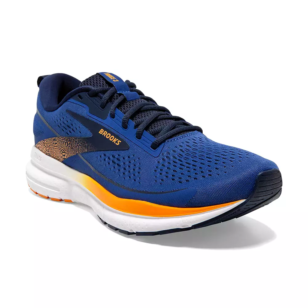 Brooks Trace 3 (Mens) - Blue/Peacoat/Orange