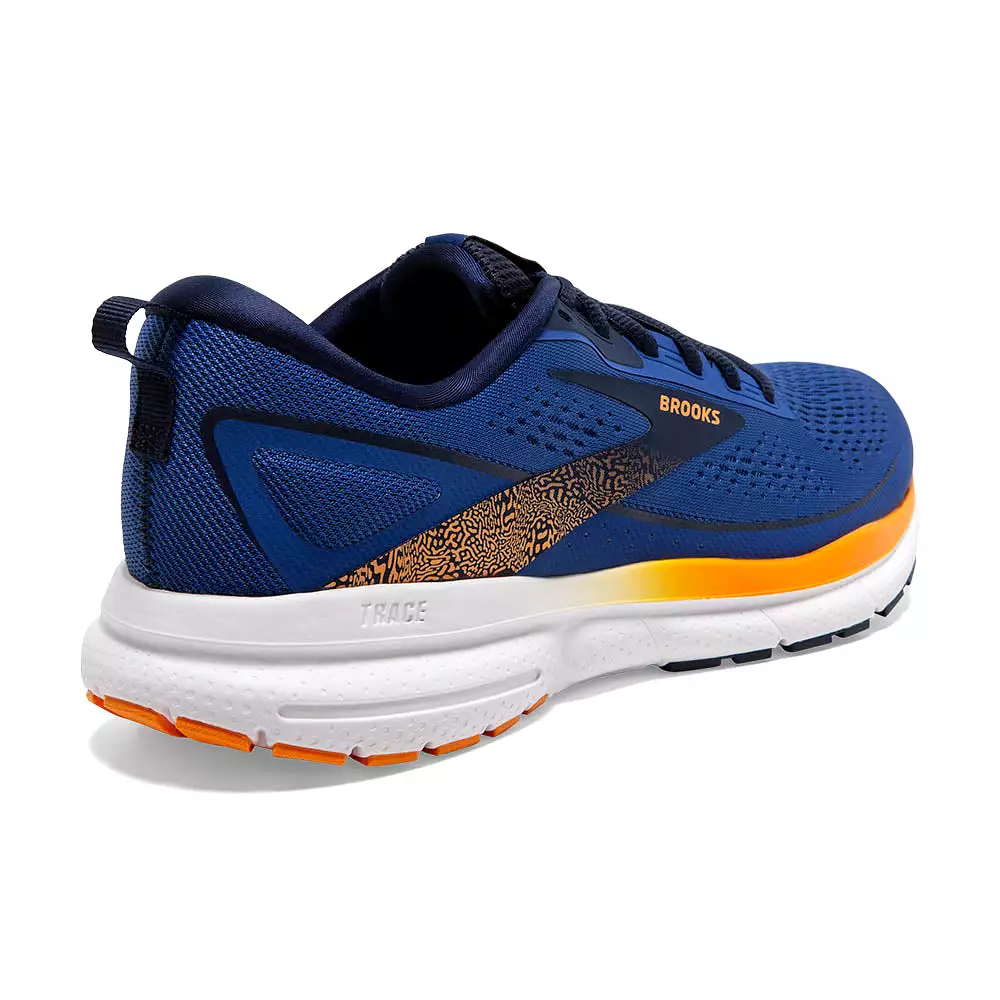 Brooks Trace 3 (Mens) - Blue/Peacoat/Orange