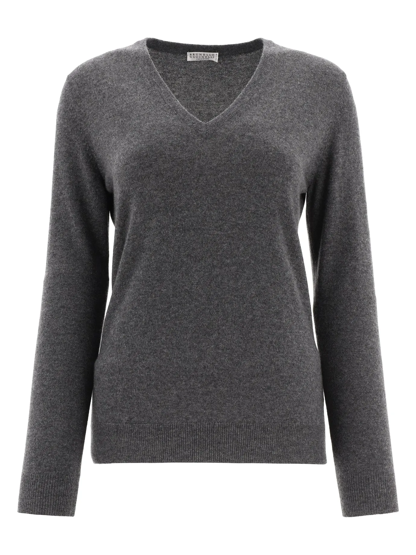 Brunello Cucinelli V-Neck Knitted Jumper