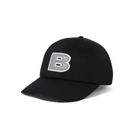 Butter Goods B Logo 6 Panel Cap Black