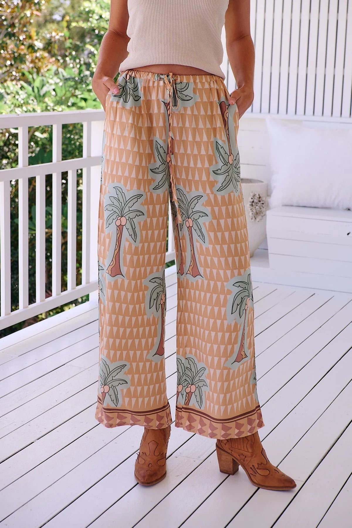 Cici Pants - Sahara Sunset Collection