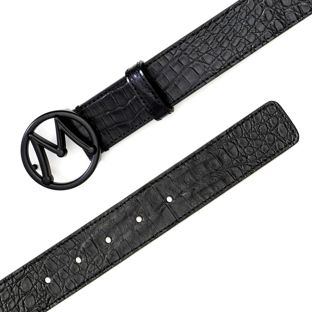 Circle Icon Crocodile Belt