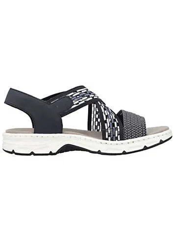 Cross Strap Sandals by Rieker | Look Again