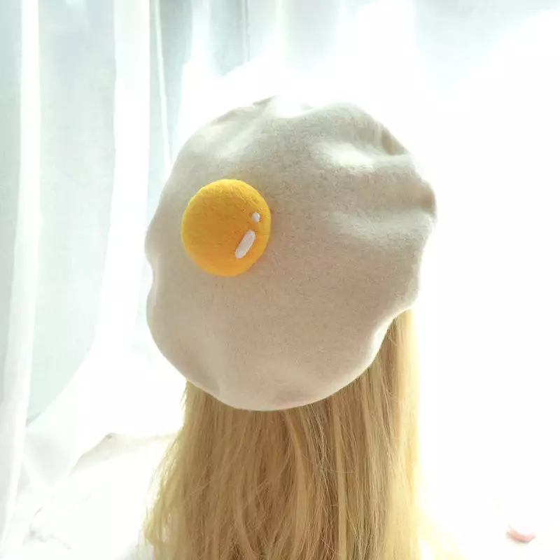 CUTE JAPANESE YOLK BERET BY51017