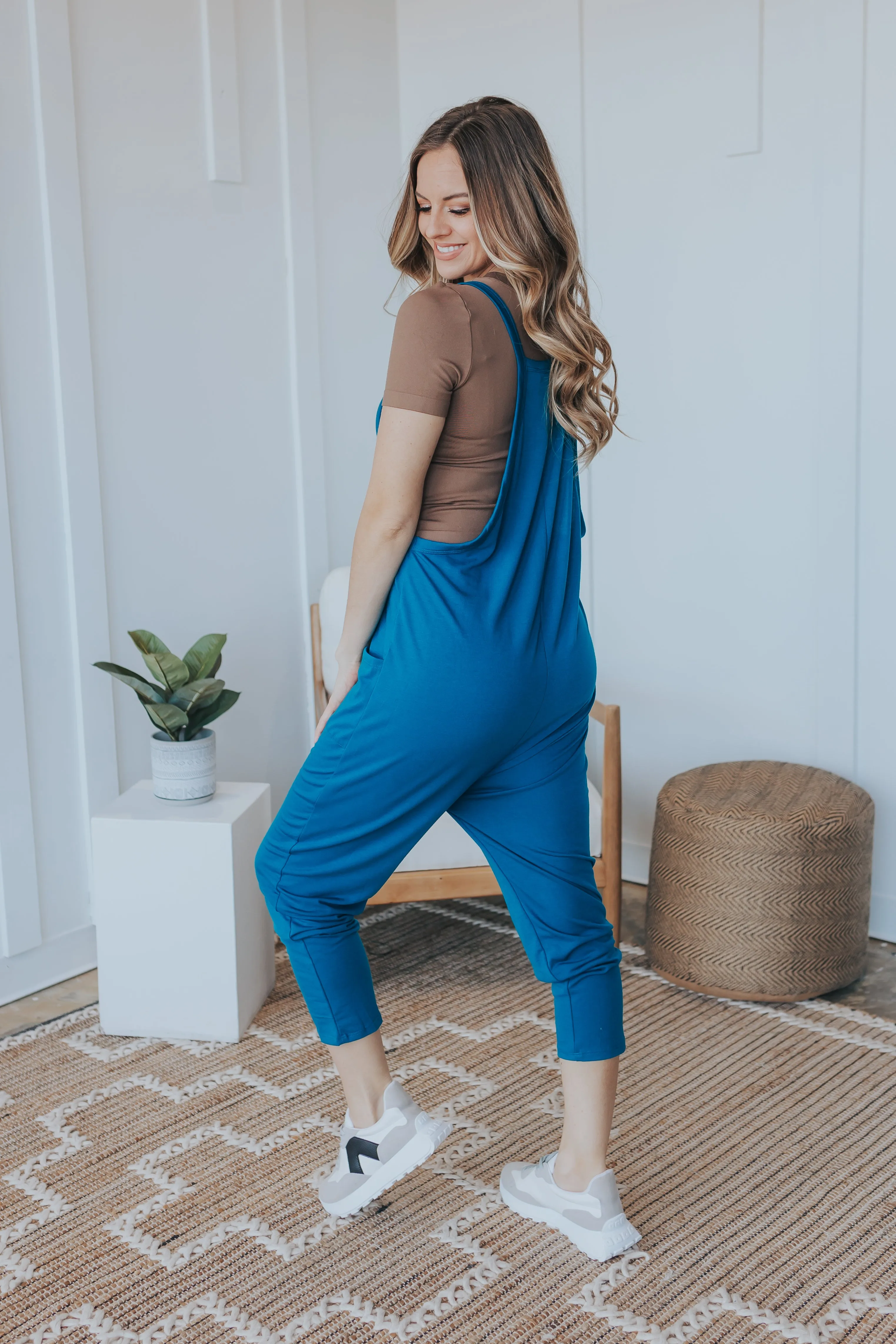 DOORBUSTER! Basic Pocket Jumpsuit - 6 Colors