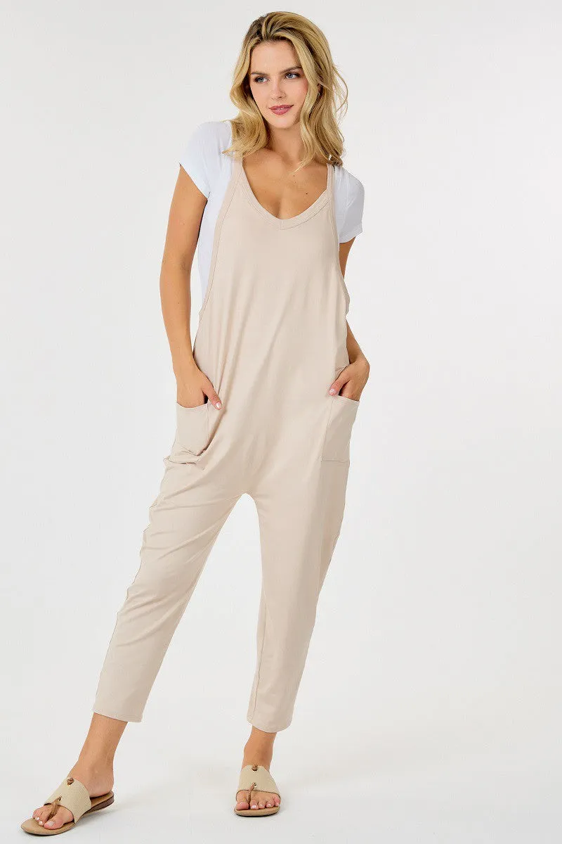 DOORBUSTER! Basic Pocket Jumpsuit - 6 Colors