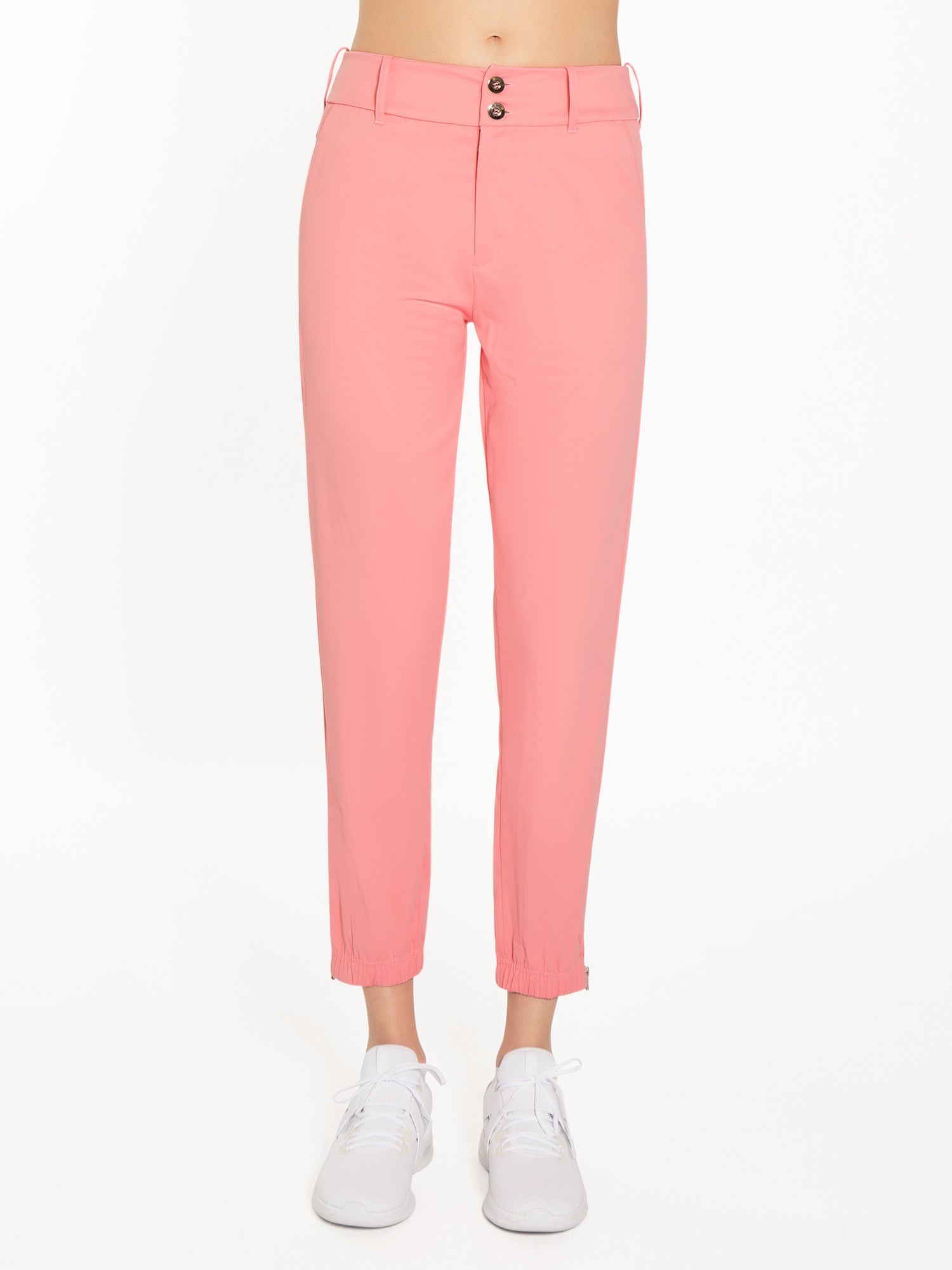 Easy Fit Active Pants - Plumeria