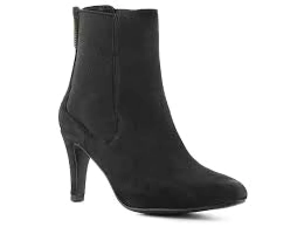 Ellen Tracy •Cohen • Chelsea Boot -Black Suede Leather-