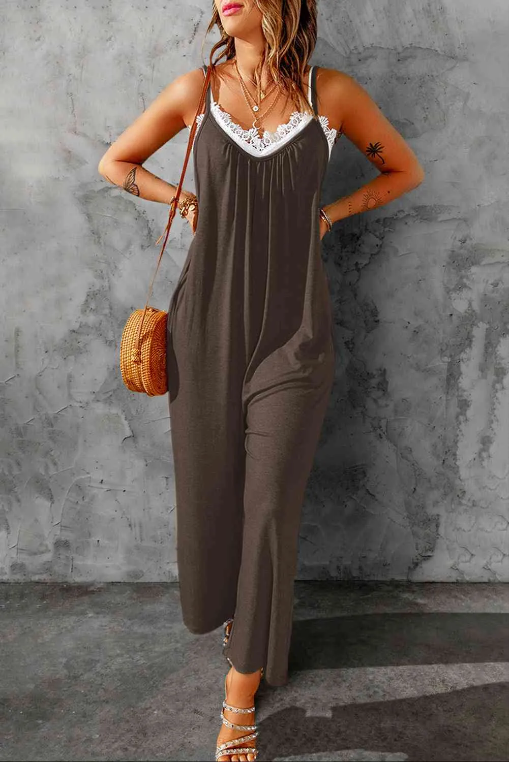 Everyday Ease Wide Leg Jumpsuit - many colors!