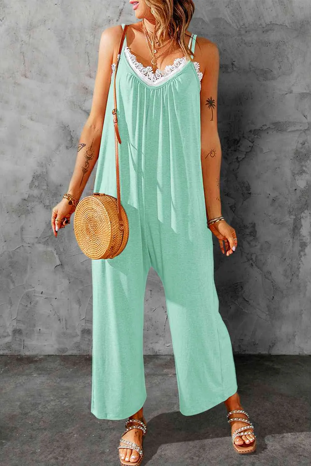 Everyday Ease Wide Leg Jumpsuit - many colors!