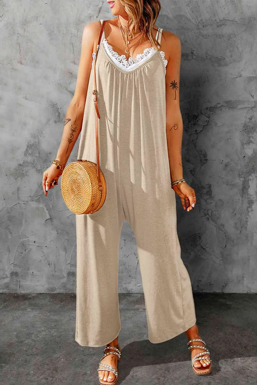 Everyday Ease Wide Leg Jumpsuit - many colors!