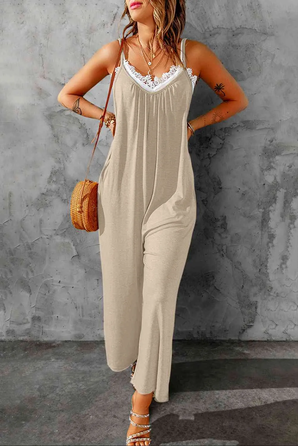 Everyday Ease Wide Leg Jumpsuit - many colors!