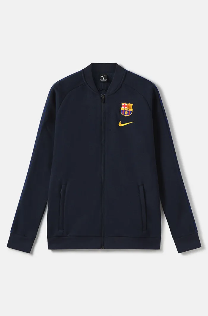 FC Barcelona navy blue Zip Sweatshirt