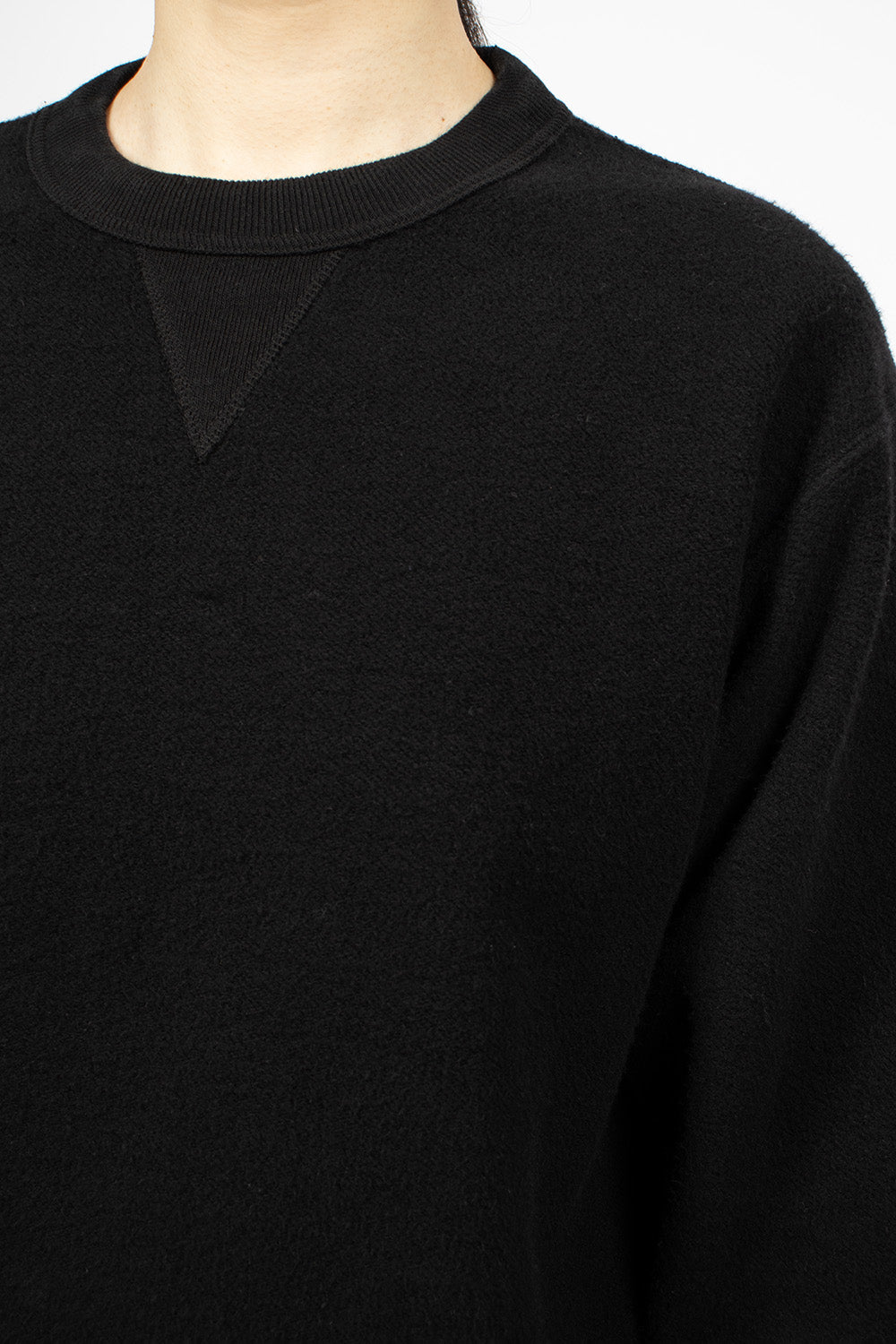 Hina Crew Neck Sweatshirt Anthracite