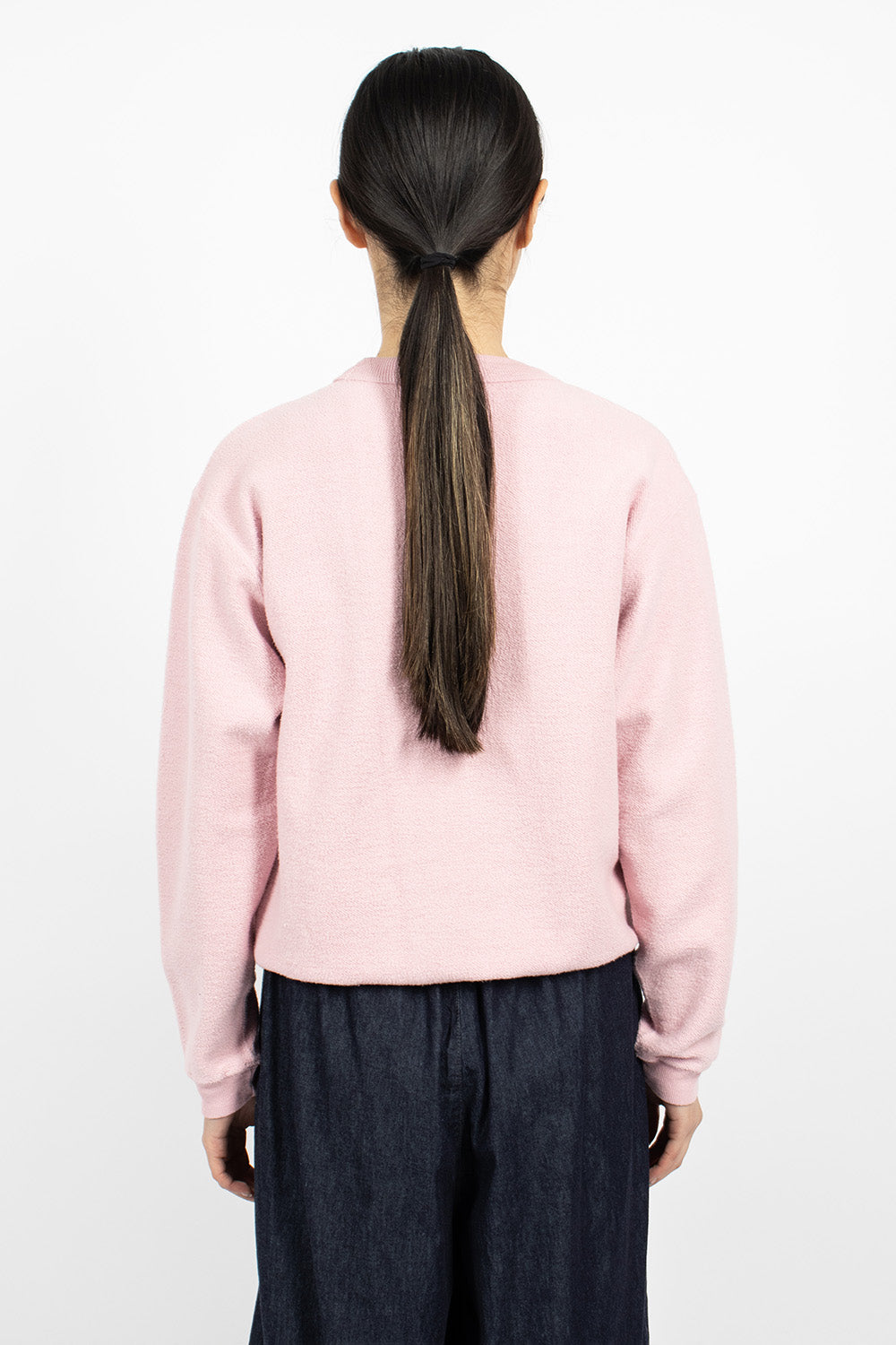 Hina Crew Neck Sweatshirt Bleached Mauve