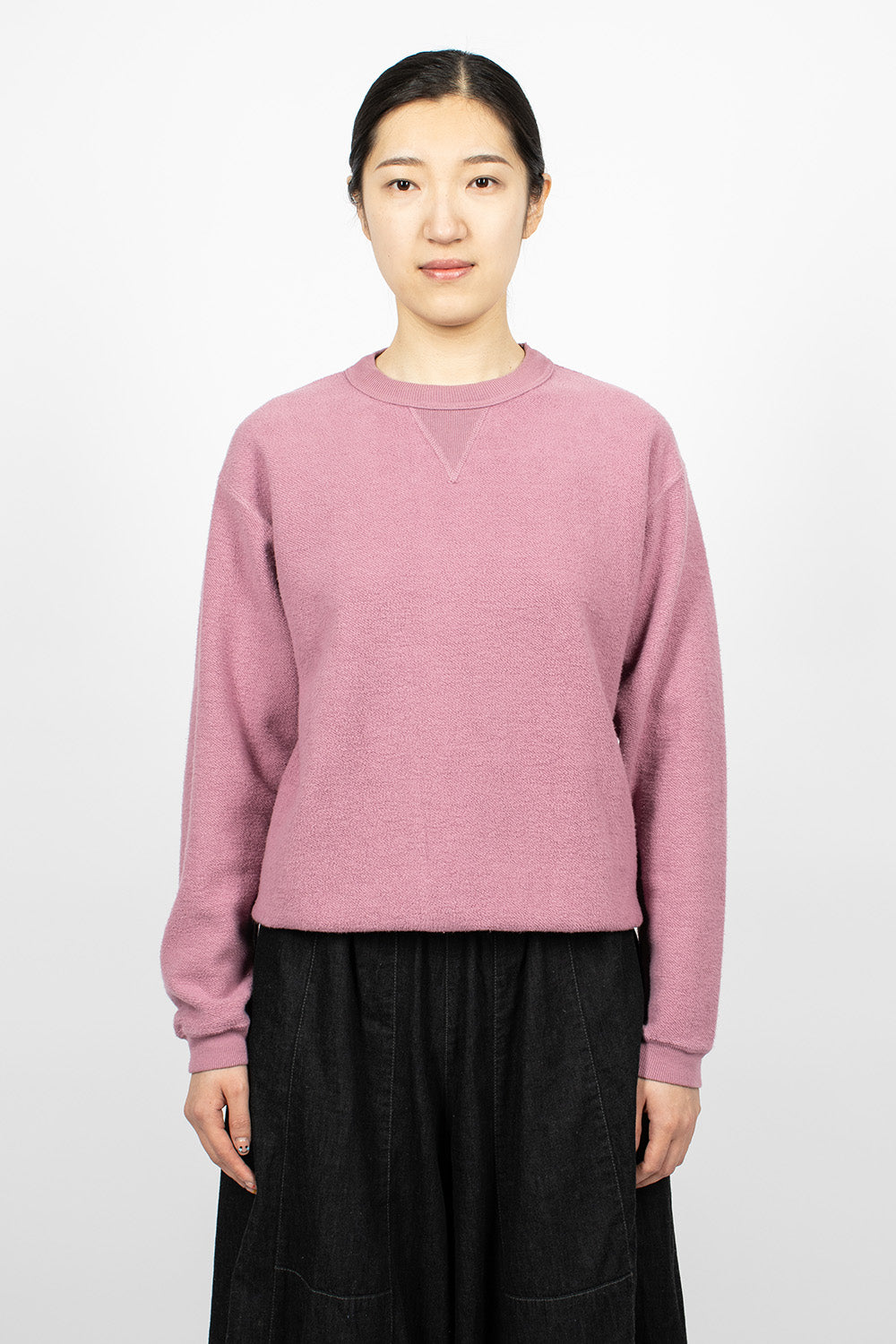 Hina Crew Neck Sweatshirt Dusky Orchid