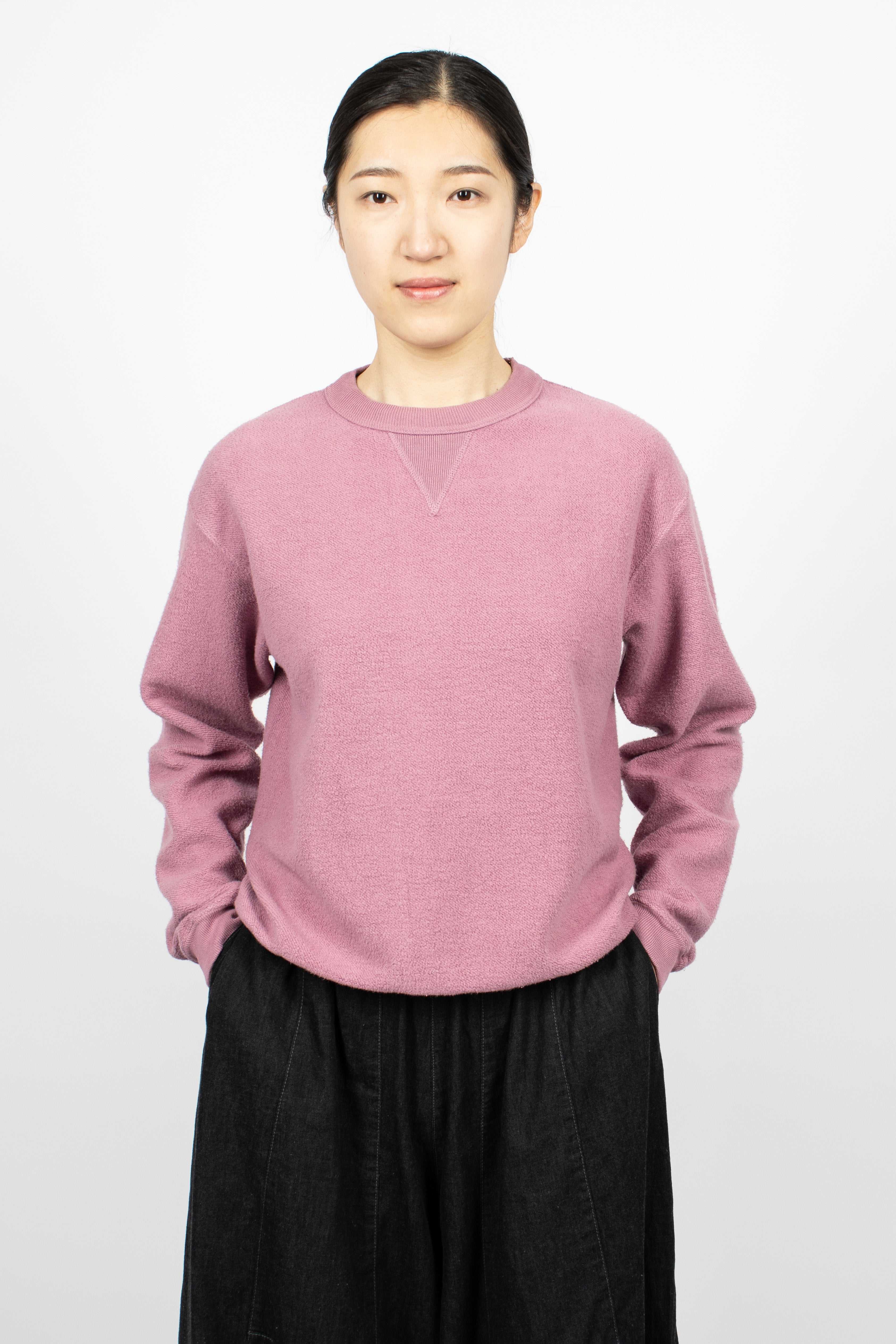 Hina Crew Neck Sweatshirt Dusky Orchid