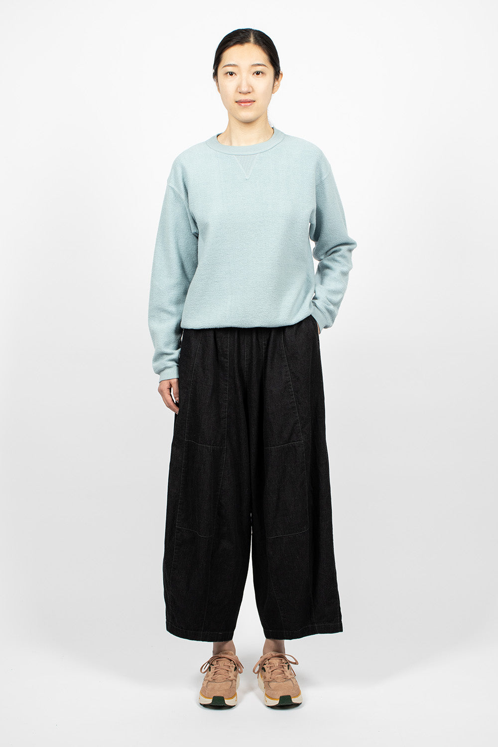 Hina Crew Neck Sweatshirt Tourmaline