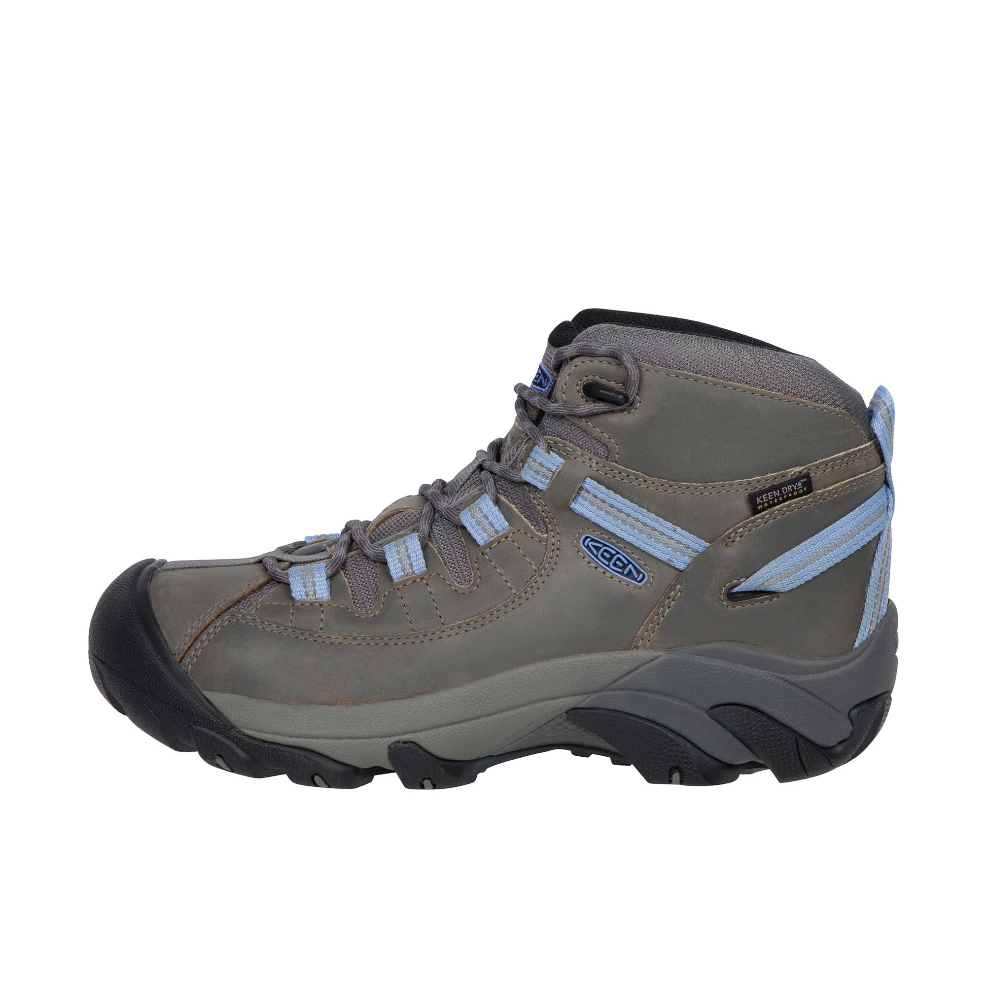 Keen Womens Targhee II Mid Steel Grey Hydrangea