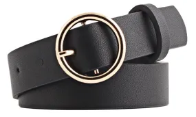 Lady PU Waist Band Belt for Women