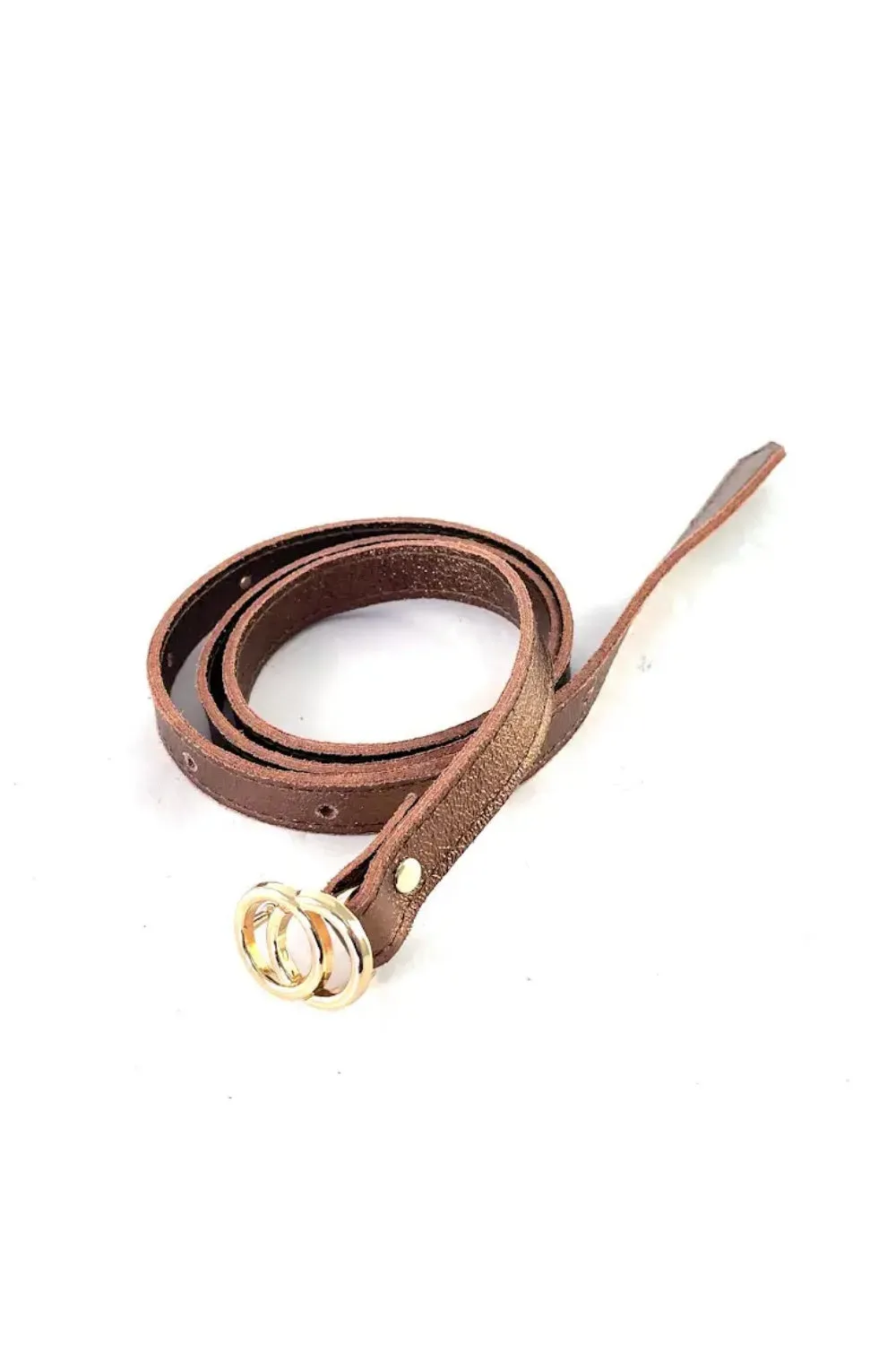 LAMINITO SKINNY BELT NOCCIOLA