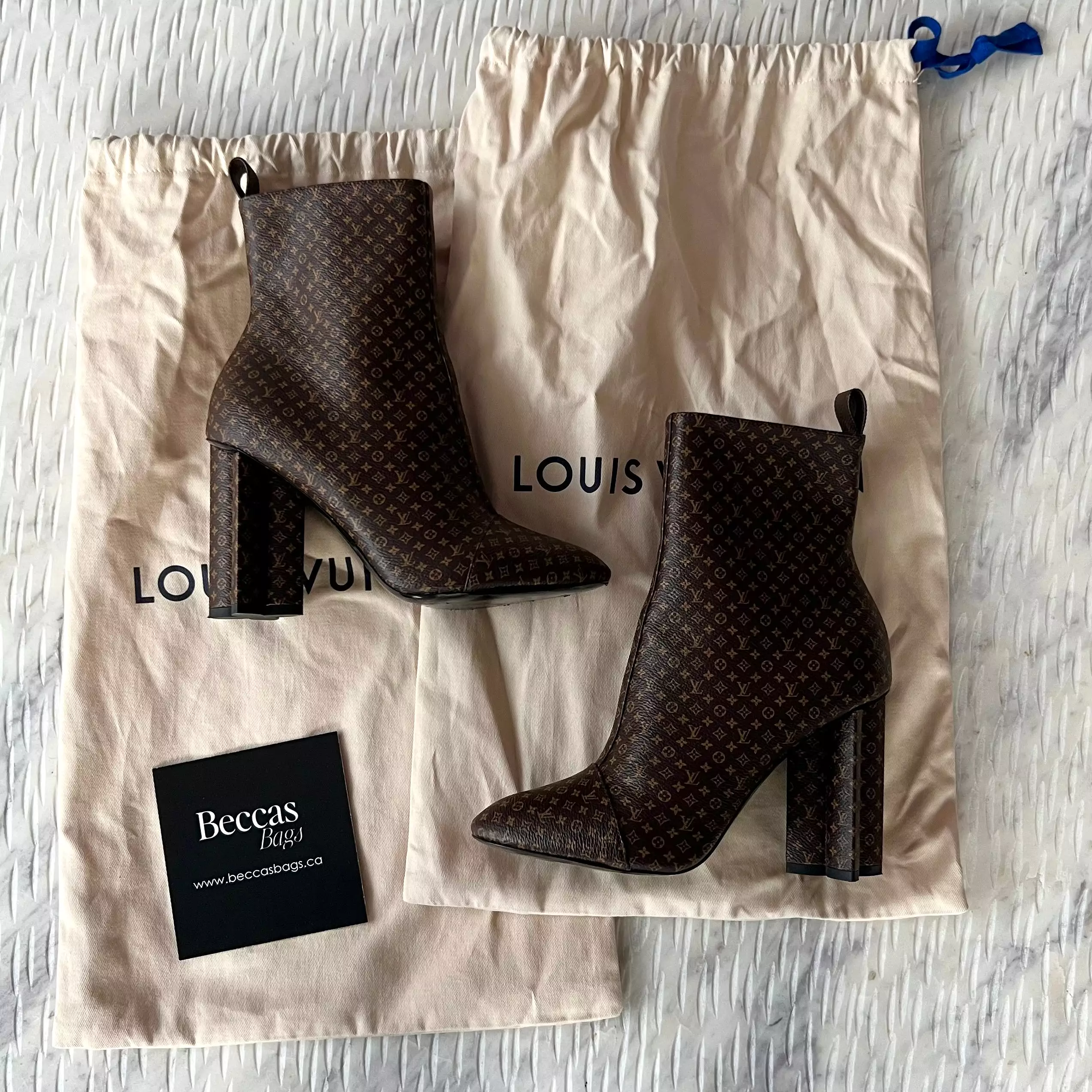 Louis Vuitton Monogram Boots