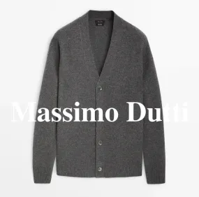 Massimo Dutti  |Wool Cashmere Cardigans