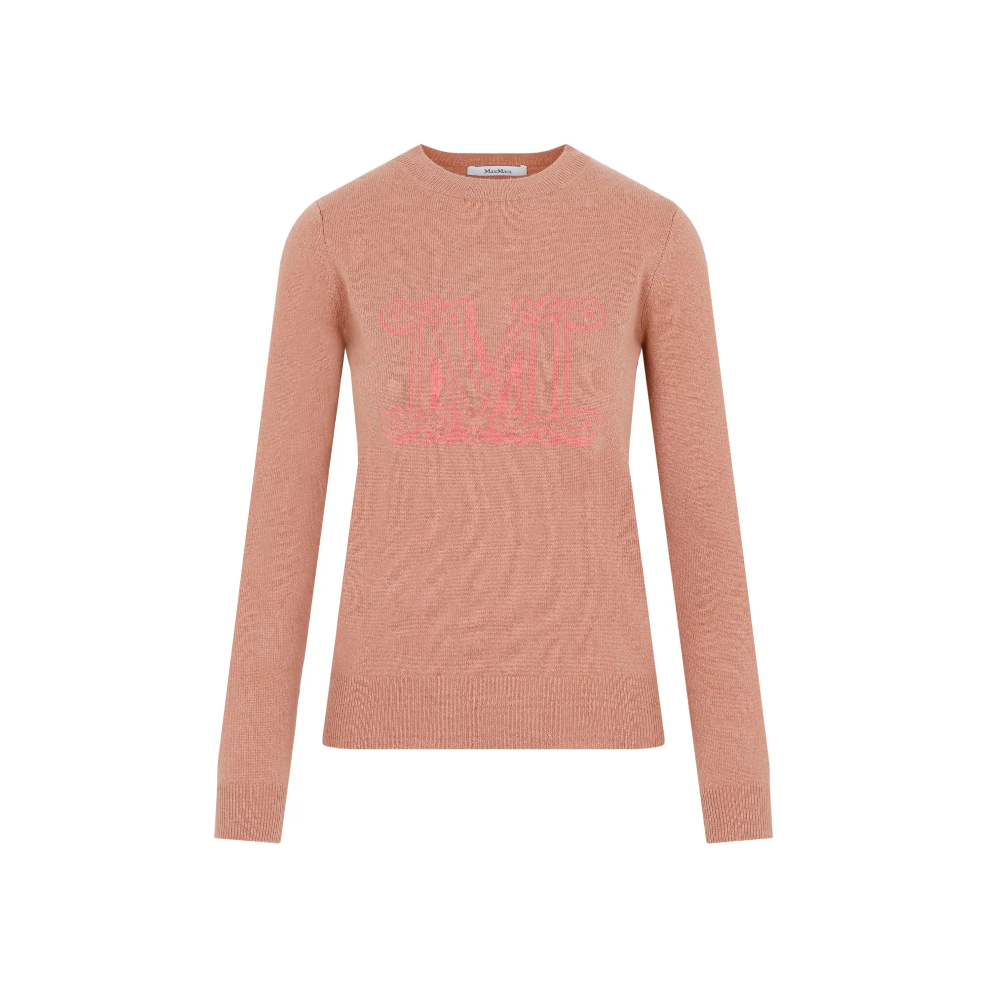 Max Mara Logo Detailed Long-Sleeved Jumper