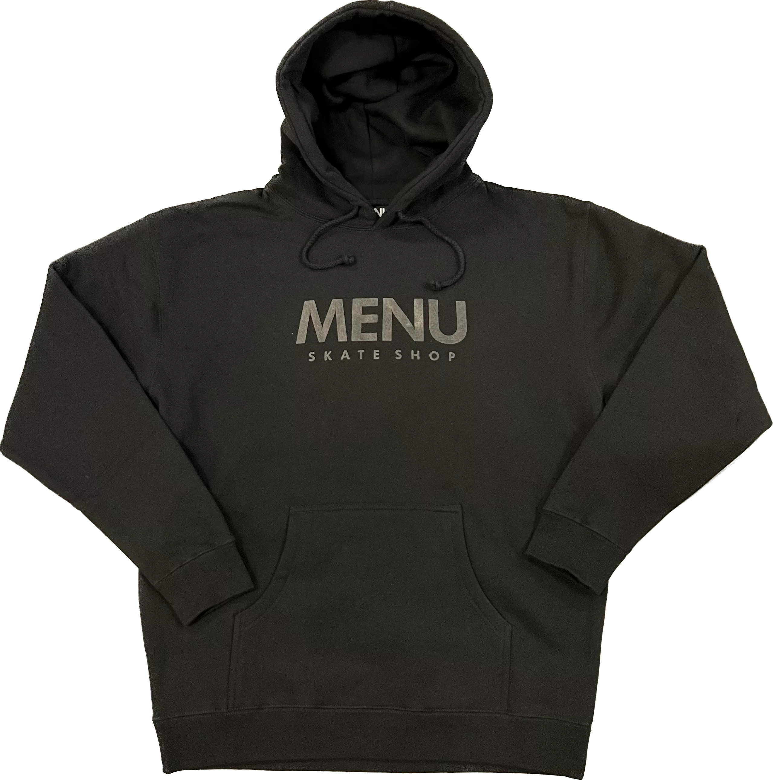 Menu Arc Skate Shop Hoody - Black/Black