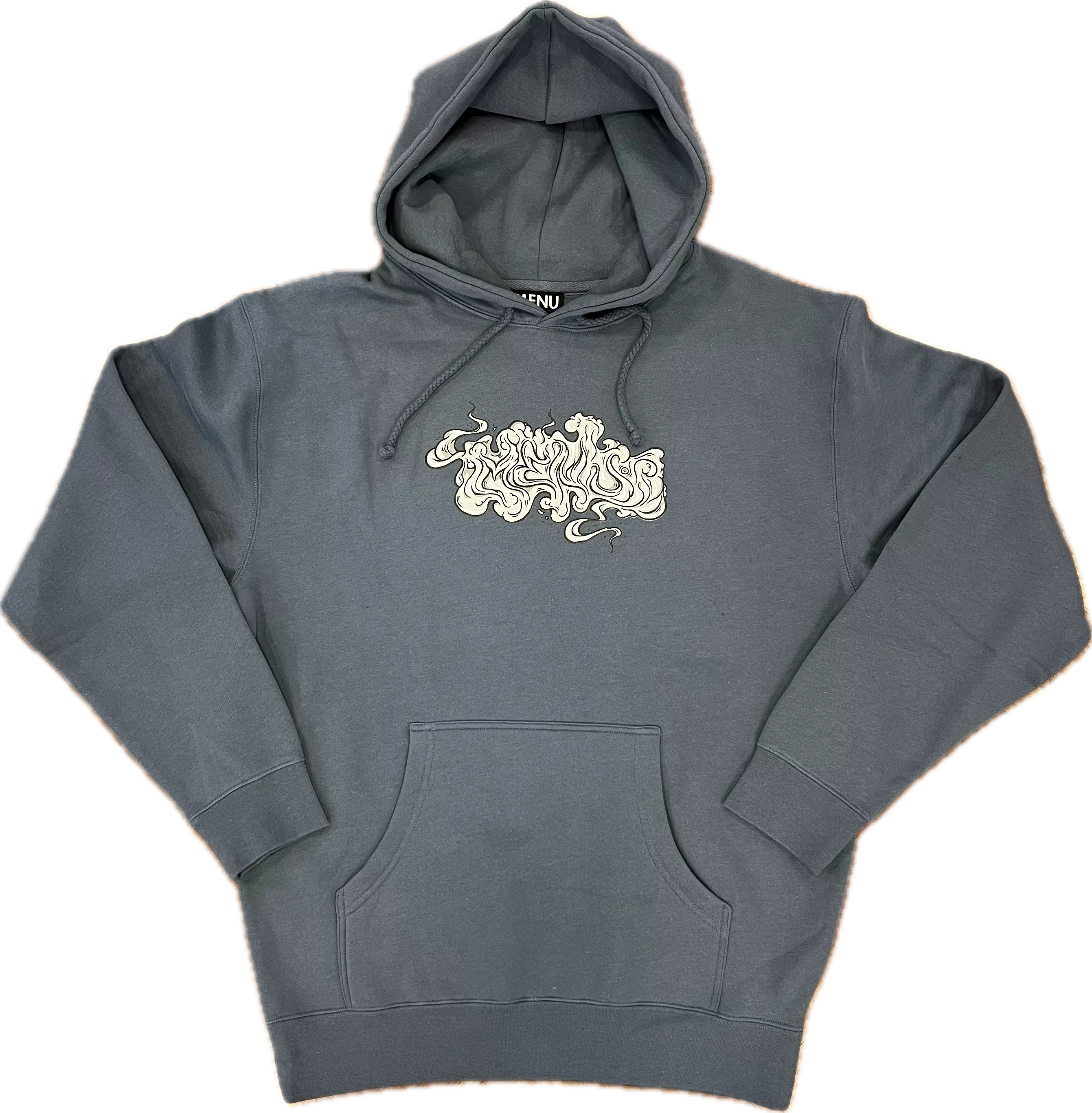 Menu Smokey Hoody - Storm Blue