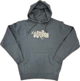 Menu Smokey Hoody - Storm Blue