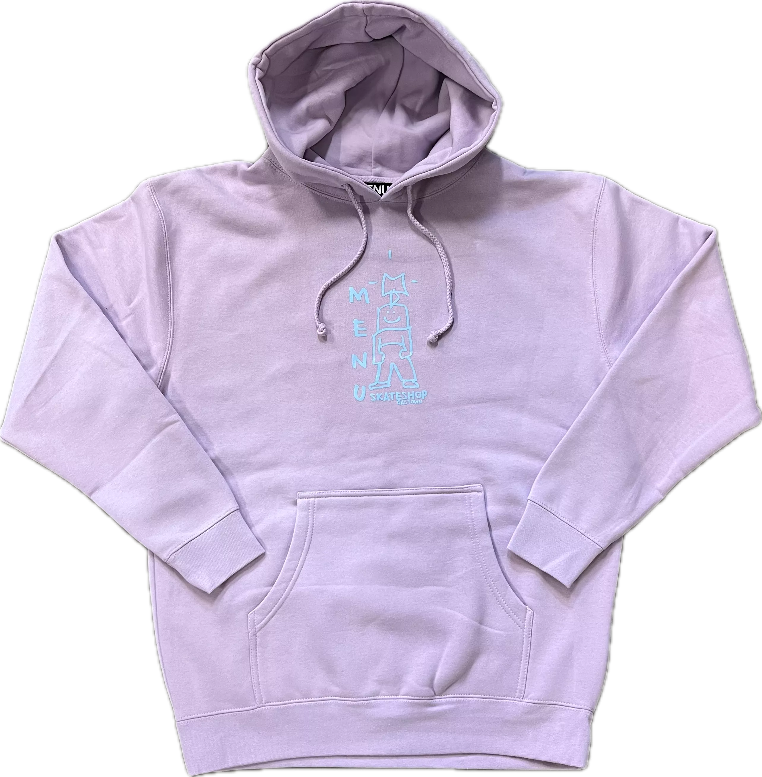 Menu X Gonz Hoody - Lavender/Lt. Blue