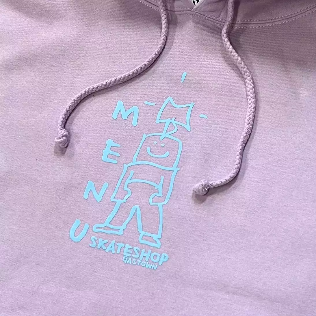 Menu X Gonz Hoody - Lavender/Lt. Blue